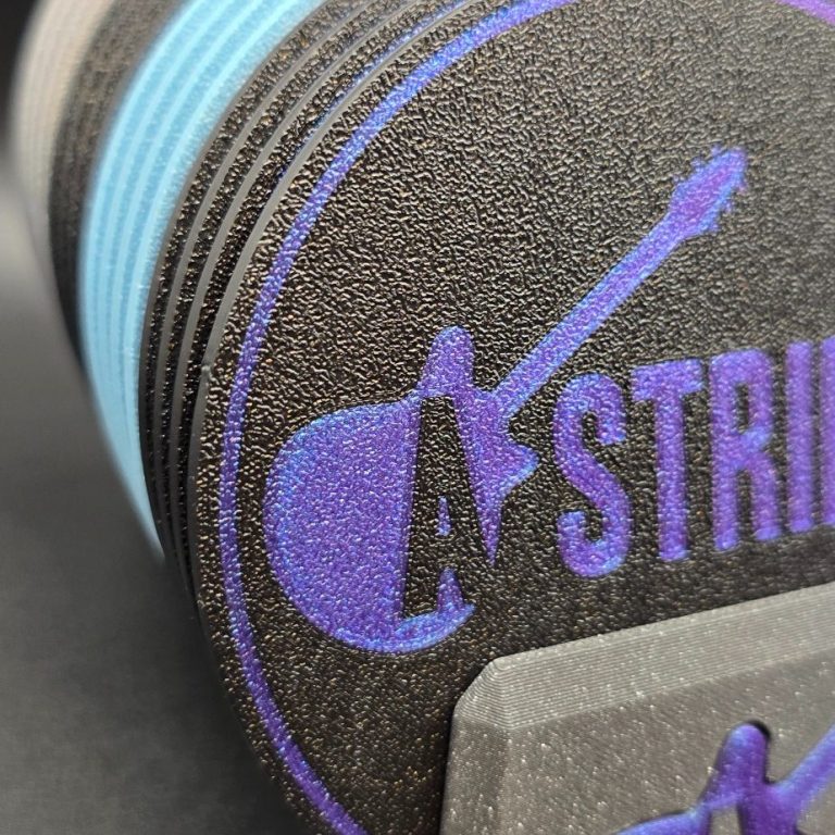 A STRINGS 3D PRINTED COASTERS