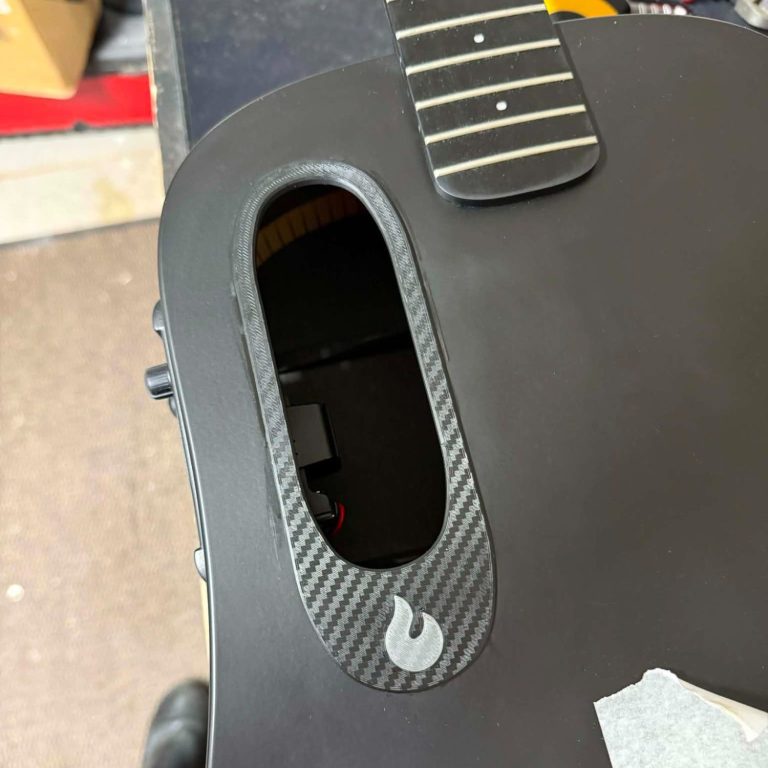 Lava Acoustic Guitar modification