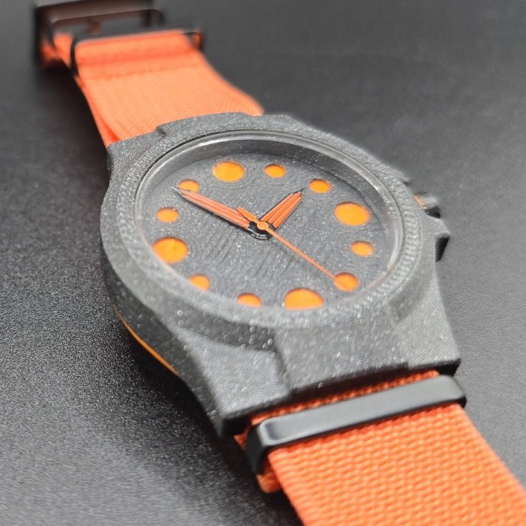 3D PRINTED WATCH CLOSE UP VIEW