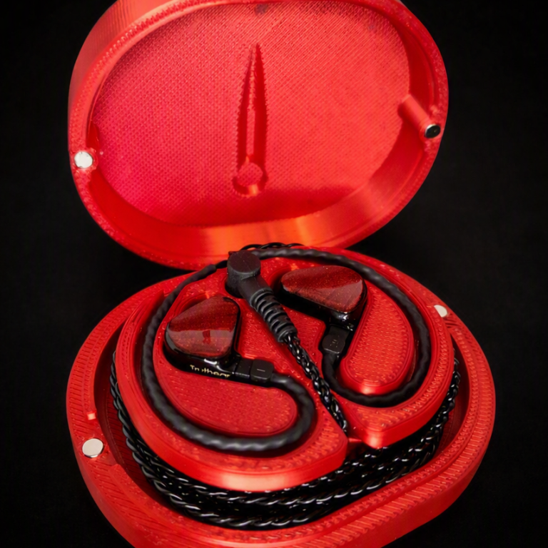 Truthear Zero Blue Red Earphone Case