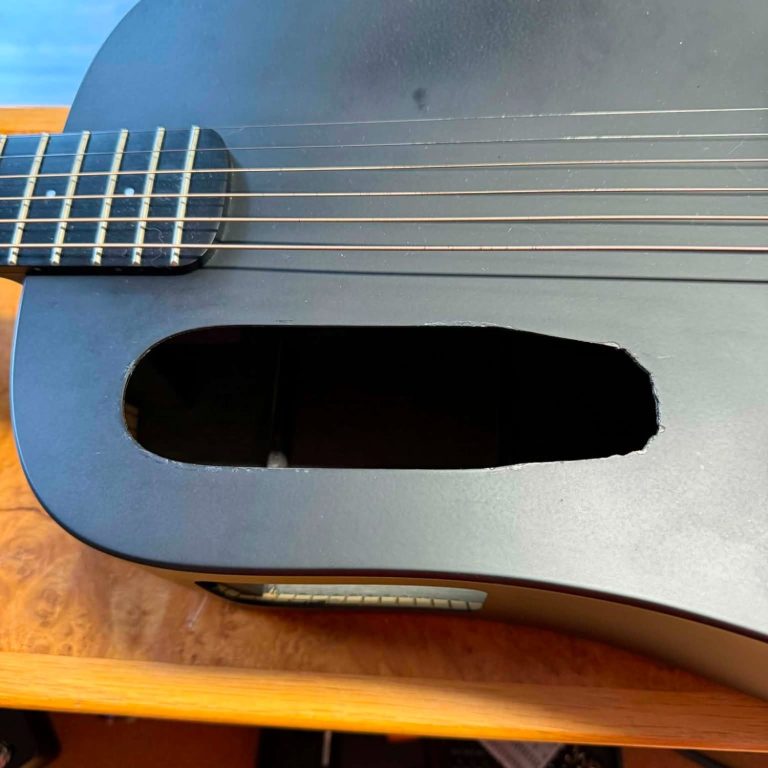 Lava Acoustic Guitar modification