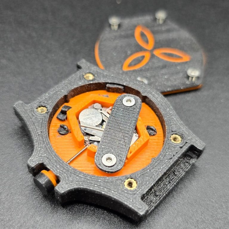 3D PRINTED WATCH - INSIDE